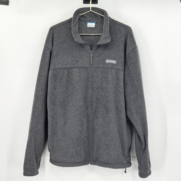Columbia Gray Full-Zip Jacket - Picture 1 of 5